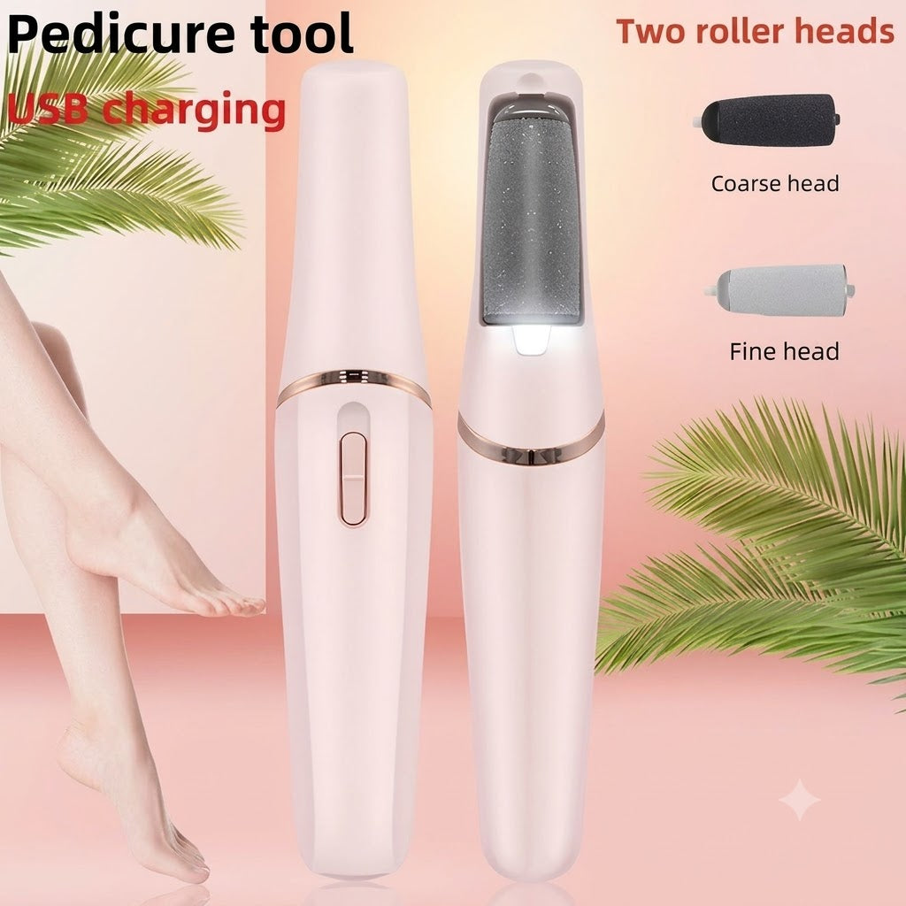 Electric Callus Remover for Feet – Rechargeable Pedicure Kit | Foot Scrubber for Dry, Dead & Cracked Skin ✨ Shinelle